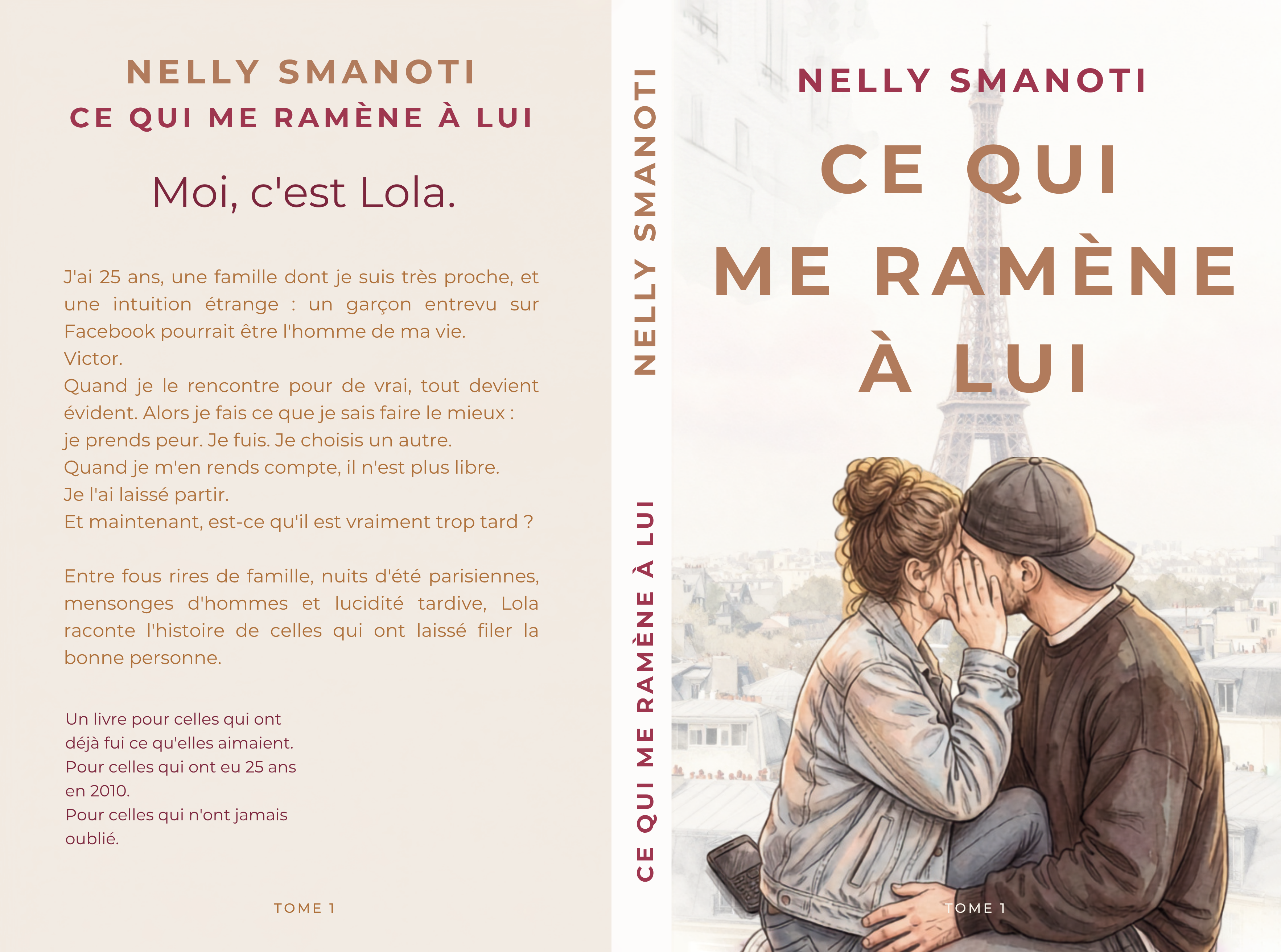 Couverture du roman Ce qui me ramène à lui, tome 1